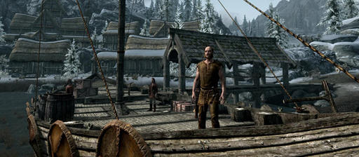 Elder Scrolls V: Skyrim, The - The Elder Strolls, часть 1: «Только что с лодки»